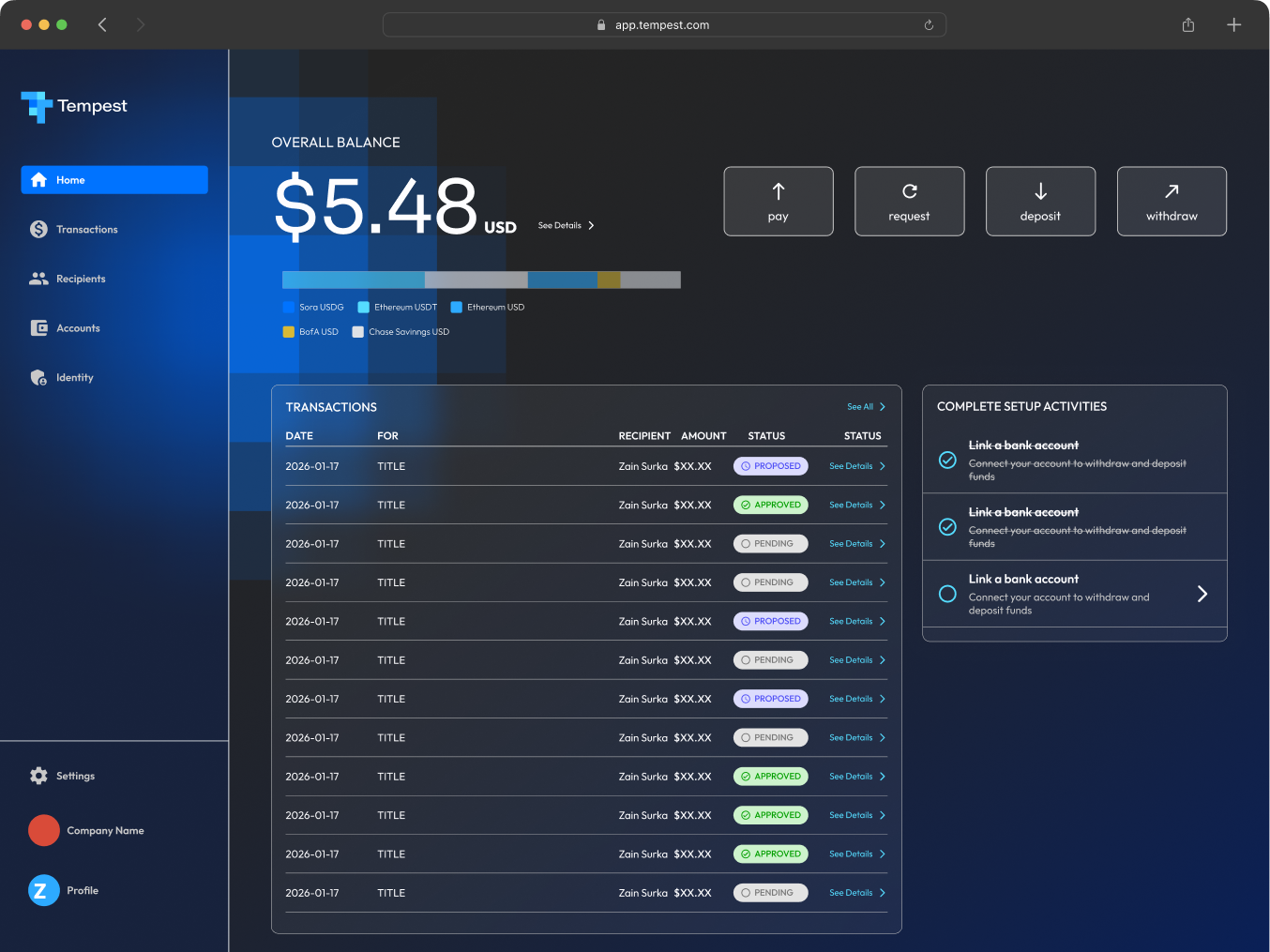 Smart dashboard